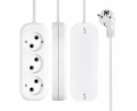 Сетевой удлинитель 1-2.SALE 3 розетки, 16А, 1.5м, заземление, ПВС 3х1, белый Сетевой удлинитель 1-2.SALE 3 розетки, 16А, 1.5м, заземление, ПВС 3х1, белый