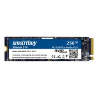 Накопитель M.2 2280 SSD Smartbuy Stream E14 256GB Gen3x4 3D TLC Накопитель M.2 2280 SSD Smartbuy Stream E14 256GB Gen3x4 3D TLC