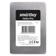 Накопитель 2,5" SSD Smartbuy Helix Pro (металлический корпус) 256GB TLC SATA3 Накопитель 2,5" SSD Smartbuy Helix Pro (металлический корпус) 256GB TLC SATA3