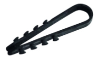 Крепеж кабеля SmartBuy Дюбель-хомут 5x10 (черный) (100 штук) SBE-CJ-10-b